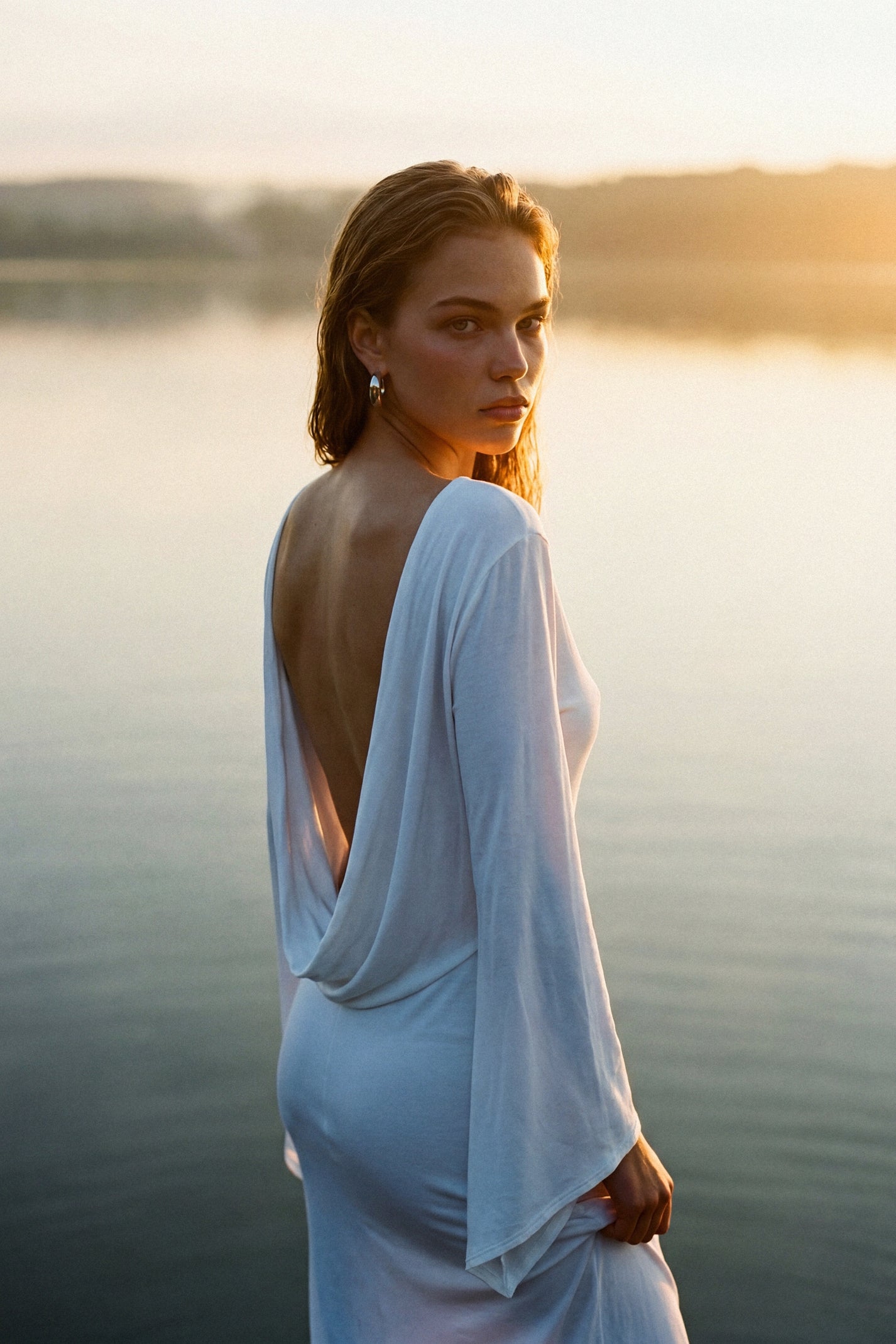 Open Maxi Dress