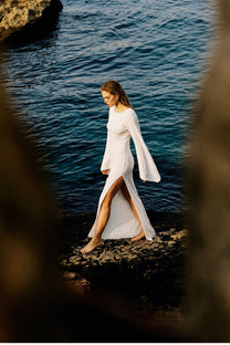 Open Maxi Dress
